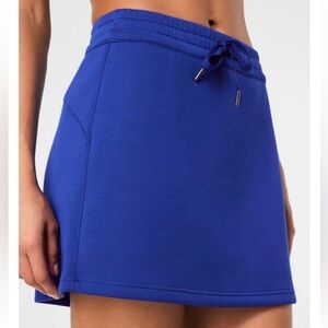 NWT - Spanx Air Essentials 14” Skort in Cerulean Blue with Built-In Shorts - S
